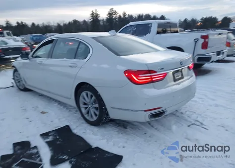 2019 BMW 740I xDrive from USA, damaged, VIN WBA7E4C50KGV28305